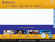 Tablet Screenshot of housatonic.edu